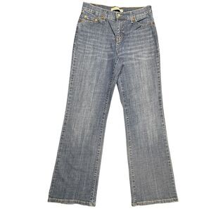 Levi's 512 Perfectly Slimming Bootcut Jeans Womens 8 Flared Whiskered‎ Mid Rise